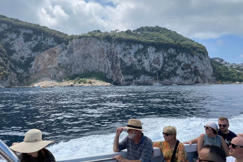 Blue Tour Capri (island tour by boat) departing from Naples