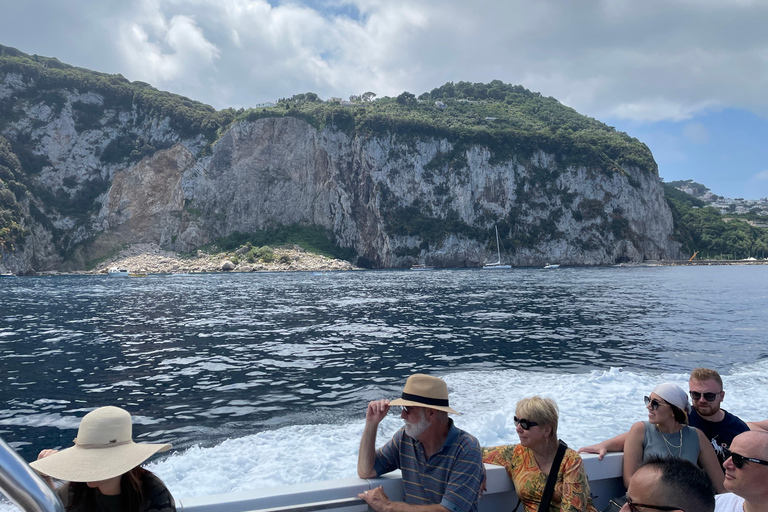 Blue Tour Capri (island tour by boat) departing from Naples