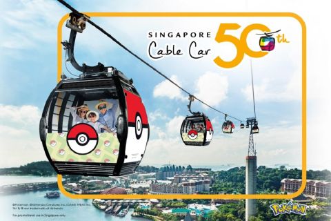 Singapore: Sentosa Cable Car Sky Pass Ticket