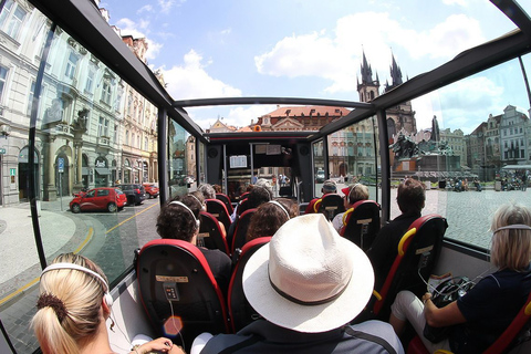 Praga: Tour storico del centro città in autobus