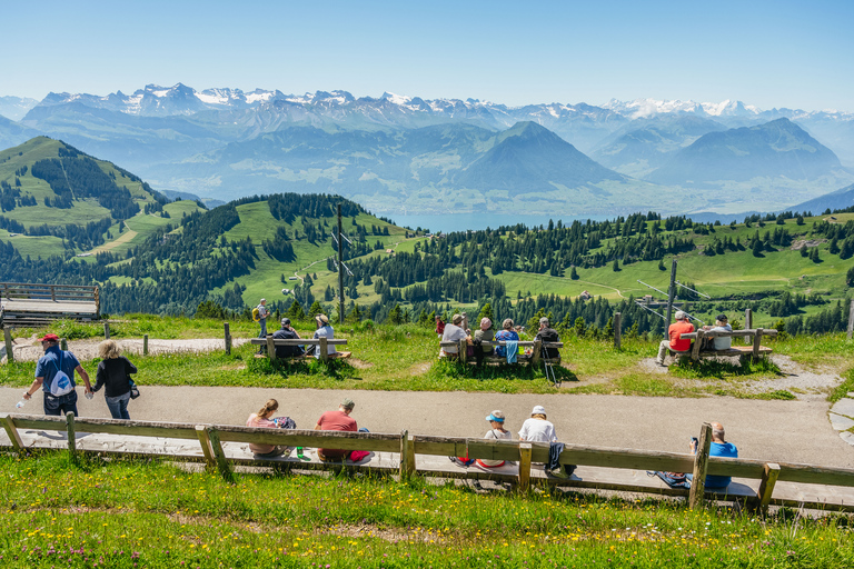 Vitznau: Train Tickets and Rigi Mineral Baths Day Ticket