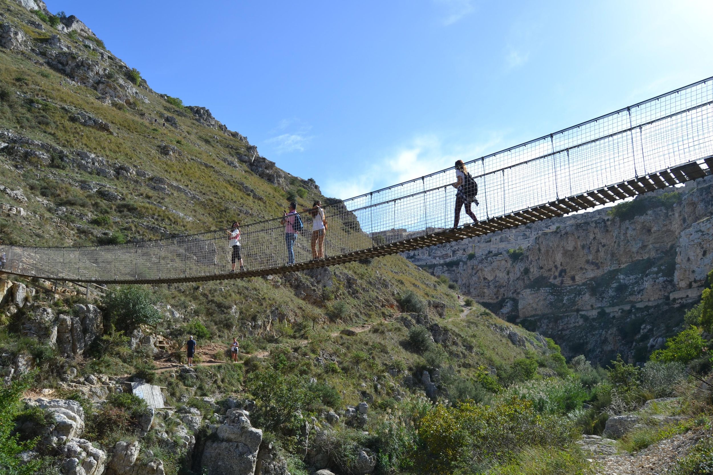 Matera: Ausflug zu den Sassi, der Murgia und der tibetischen Brücke