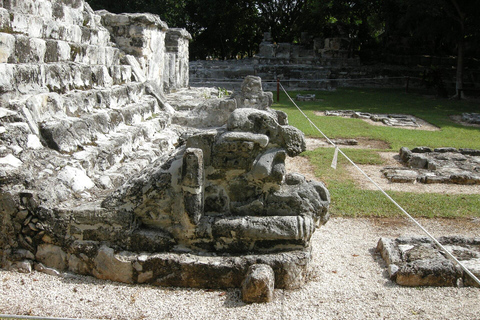 Visita guiada a Cancún: yacimiento arqueológico de El Meco, Cartas y compras