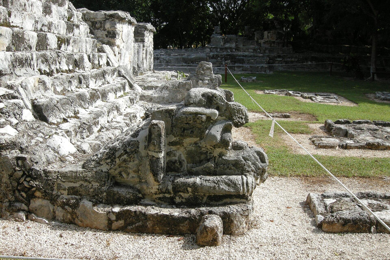 Visita guiada a Cancún: yacimiento arqueológico de El Meco, Cartas y compras