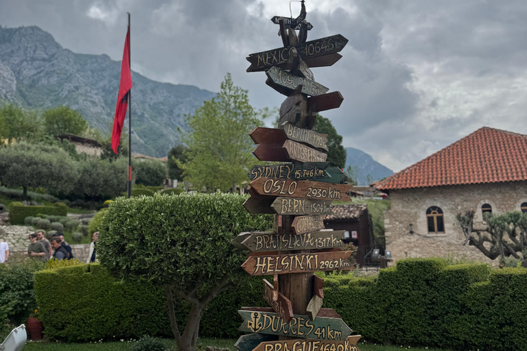 From Tirana/Shkoder: Kruja Castle, Old Bazaar, Sari Salltik