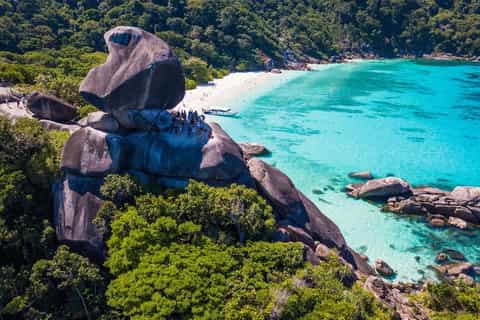 Phuket : excursion en hors-bord aux îles Similan avec déjeuner