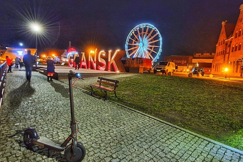 Scooter électrique Gdańsk: visite guidée de 90 minutes de la vieille ville