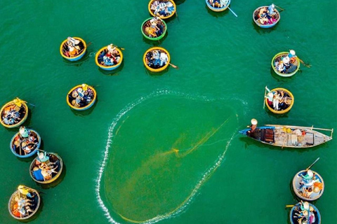 Hoi An : tour en bateau de Cam Thanh avec panier en bambou