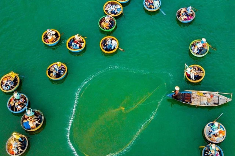 Hoi An : tour en bateau de Cam Thanh avec panier en bambou