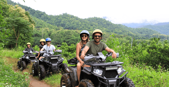 Chiang Mai Adventure ATV - Quad | Waterfall & Bamboo Rafting