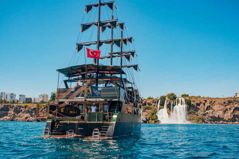 Antalya Old City Harbor Boat & Local Fish Bread Experience