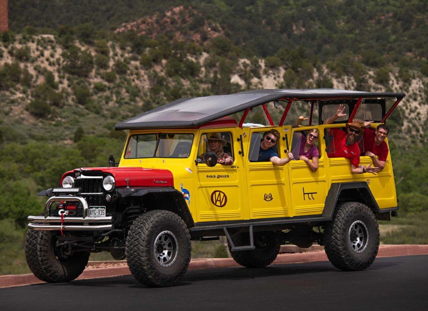 Foothills, historie og Garden of the Gods Jeep Tour