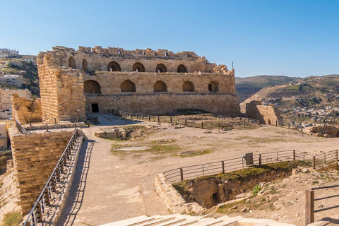 From Dead sea /Swemeh : Mount Nebo, Madaba and Baptism SiteTour with Transportation only