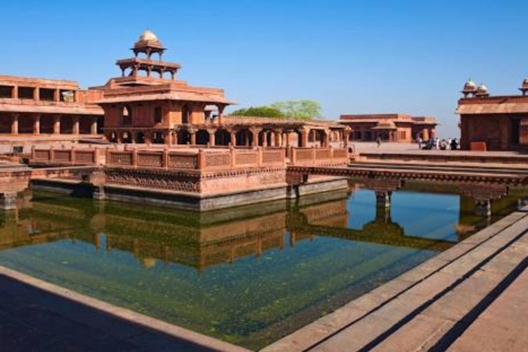 From New Delhi: Taj Mahal Sunrise Tour with Fatehpur Sikri Private Tour From Delhi - Car, Driver, Guide & Entrance fees