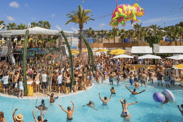 Ibiza: VIP Pool Party with Games, Open Bar, O Beach & Eden