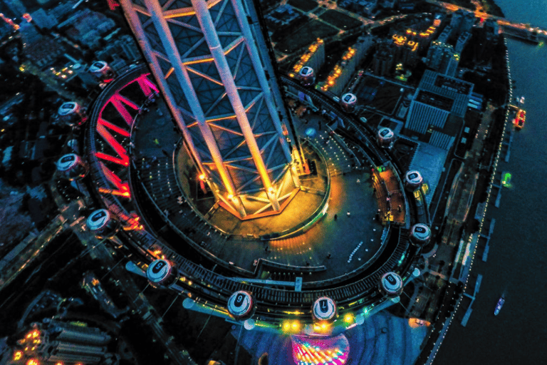 Guangzhou: Canton Tower Observation Deck and Thrill Rides 488m Outdoor Observation Ticket