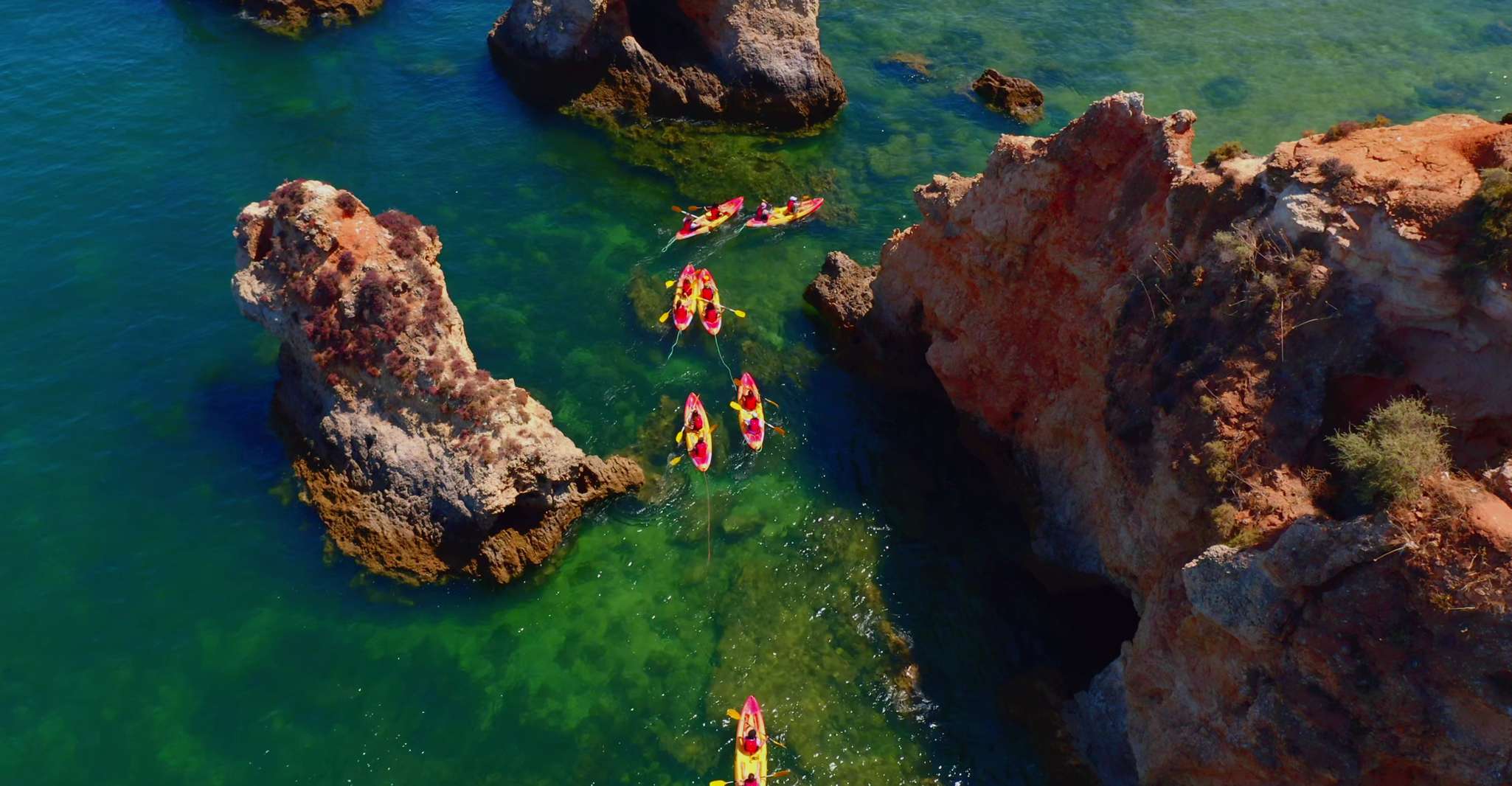 Explore secret caves of Alvor - Boat & Kayak Tour - Housity