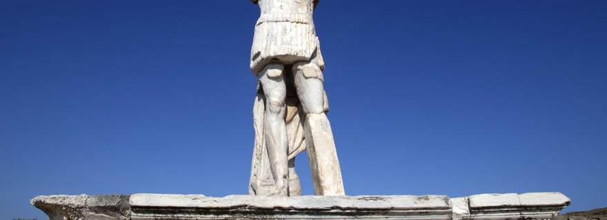 Île de Delos : Visite guidée privée avec un guide local certifié.