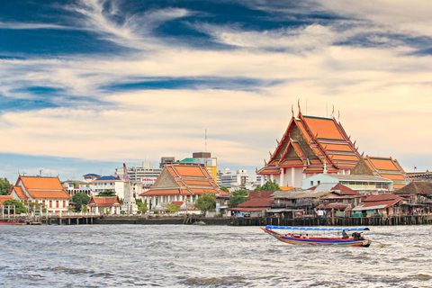 Bangkok: Targ Khlong Toei i wycieczka rowerowa po wyspie Bang KrachaoPrywatna wycieczka z odbiorem z hotelu