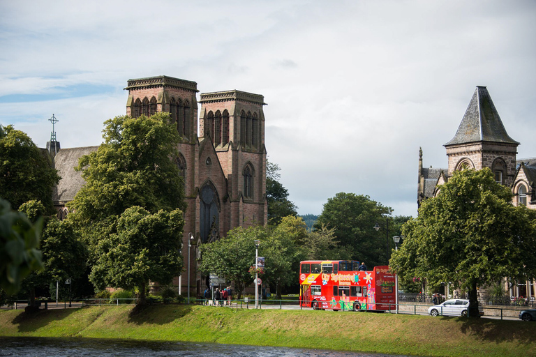 Inverness: Tour en autobús turístico con paradas libresTour en autobús turístico Hop-On Hop-Off de 24 horas - Ruta Roja