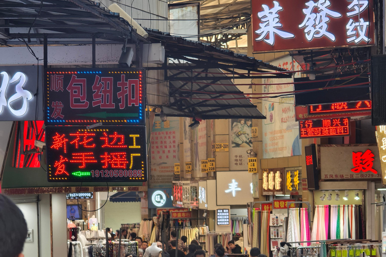 Guangzhou: Textile Hub and Garment Factory Half-day Tour