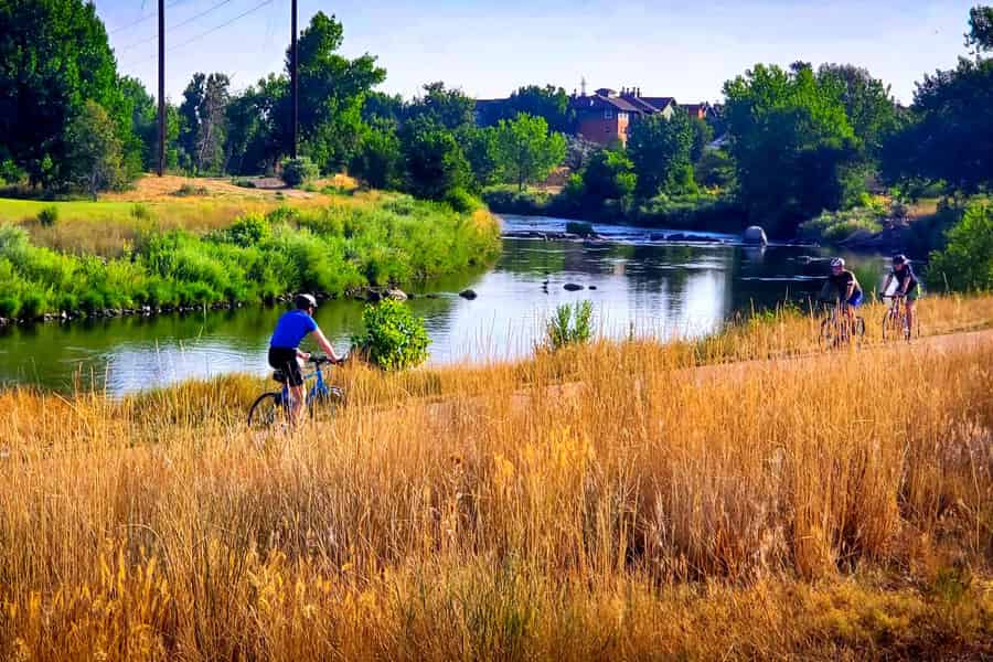 E-Bike & Brews: Denvers Platte River & Brauerei-E-Bike-Tour. Foto: GetYourGuide E-Bike & Brews: Denvers Platte River & Brauerei-E-Bike-Tour. Foto: GetYourGuide