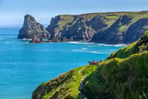 Bude: Coasteering Adventure in Bossiney Bay