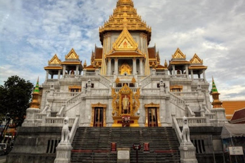 Bangkok Tour: Golden Buddha, Reclining Buddha & Gems Gallery Group Tour with Hotel Pickup