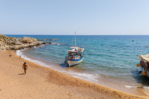 Sailing Lindos & Hidden Bays with Captain Vasilis