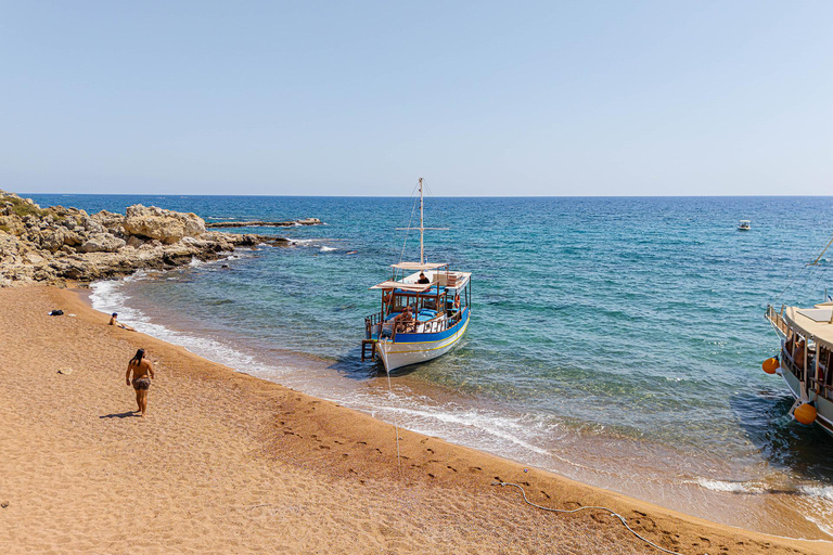 Sailing Lindos & Hidden Bays with Captain Vasilis