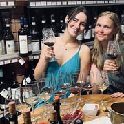 Italienische Wein- und Lebensmittelverkostung in Stresa, Lago Maggiore