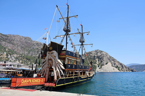 Marmaris: Pirate Ship Adventure with Lunch & Drinks Marmaris Boat Trip Without Hotel Transfer