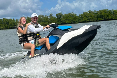 From Punta Cana: Las Cañitas Jet Ski Tour with Hotel Pickup