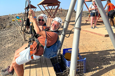 Zipline - Santa Maria, wyspa Sal, Wyspy Zielonego Przylądka