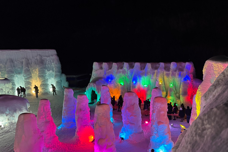 Hokkaido│Lake Shikotsu Ice museum Hyoto Festival Bus