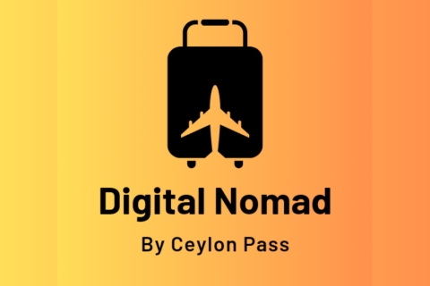 Passe de sable pour les nomades numériques au Sri LankaPasseport de nomade numérique pour le Sri Lanka