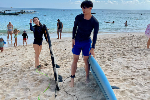 Padang Padang Beach: Beginner and Intermediate Surf Lesson