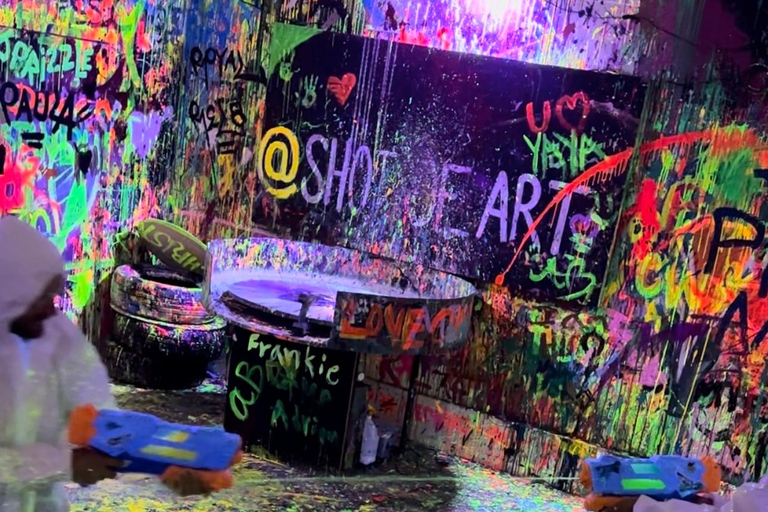 Houston: Private Paint Therapy Experience (Neon Light)