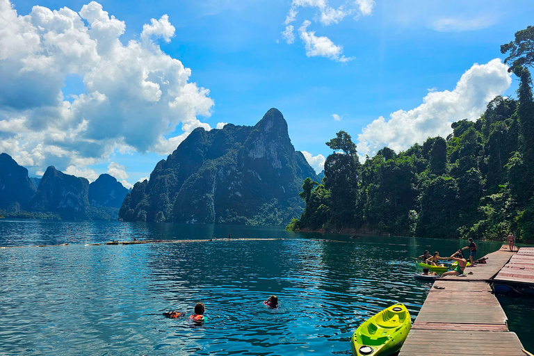 From Phuket: Private Day Trip to Khao Sok with Longtail TourPhuket: Private Day Trip to Khao Sok with Longtail Boat Tour