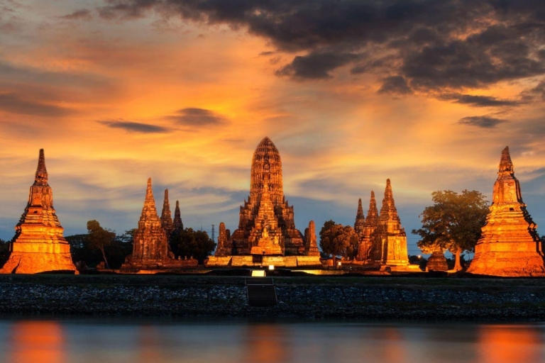 Ayutthaya: transfer naar de oude stad