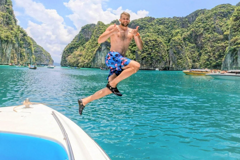 Phuket: PhiPhi 4 Islands Speedboat with Viewpoint Full Day With National Park