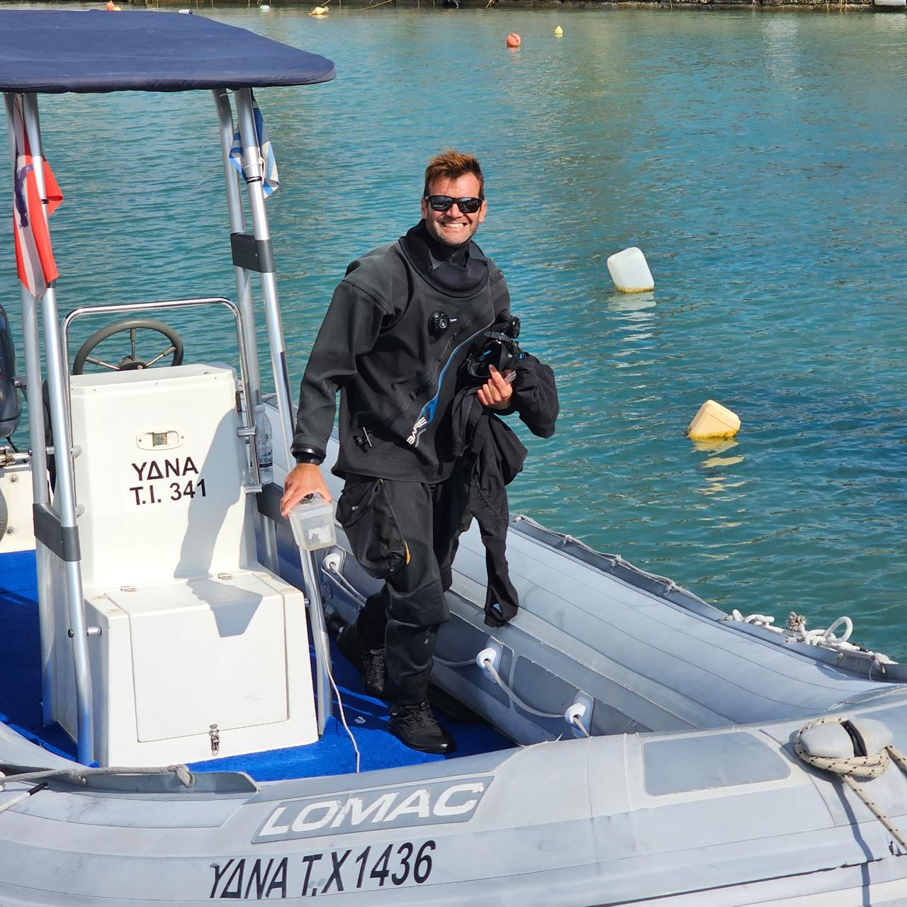 Chania: 2 Bootstauchgänge für zertifizierte Taucher