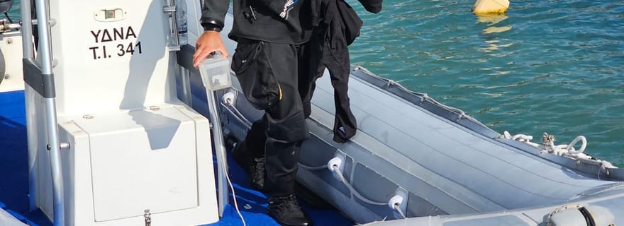 Chania : 2 plongées en bateau pour les plongeurs certifiés