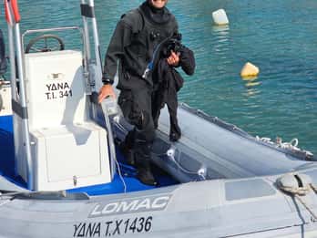 Chania: 2 Boat Dives for Certified Divers