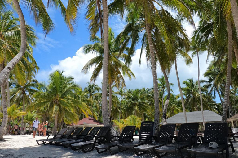 Depuis Saint-Domingue : Catamaran et bateau rapide sur l&#039;île de Saona