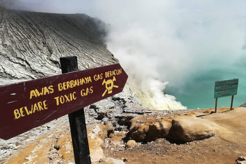 from Yogyakarta Mount Bromo & Ijen Crater with Bali drop-off From Yogyakarta: Waterfall, Bromo & Ijen drop-off Bali
