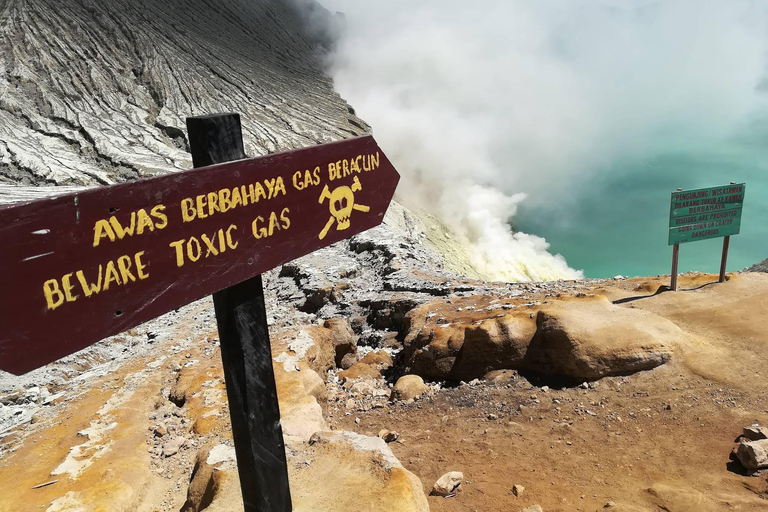 from Yogyakarta Mount Bromo & Ijen Crater with Bali drop-off From Yogyakarta: Waterfall, Bromo & Ijen drop-off Bali