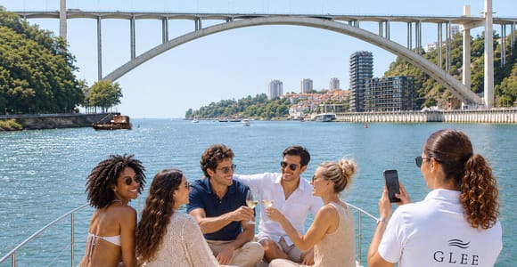 Porto: rivierrondvaart op de Douro met welkomstdrankje en optie voor zonsondergang
