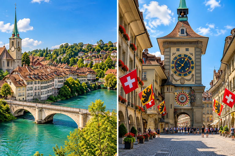 From Zurich: Bern & Lucerne Private Day Trip with Driver