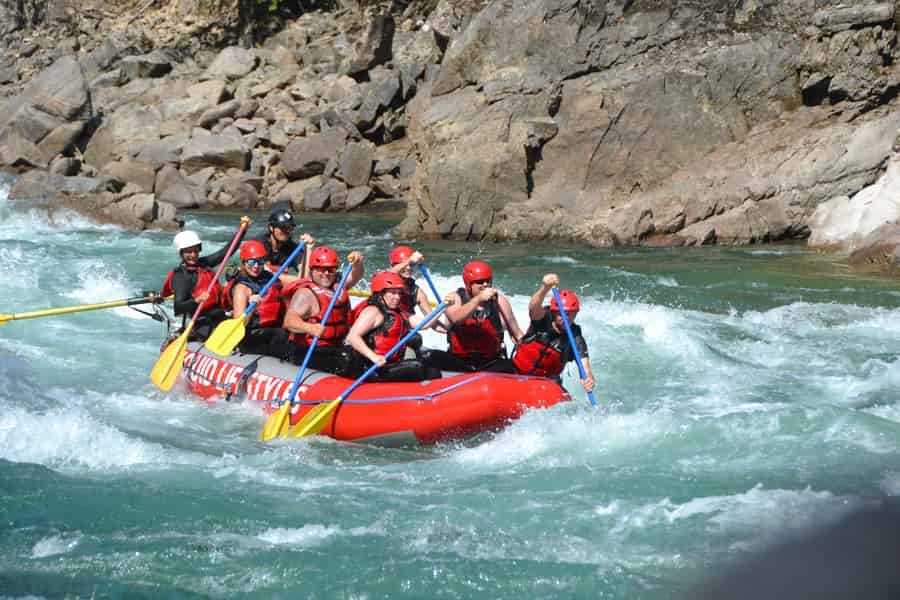 Clearwater: Wildwasser-Rafting im Wells Gray Park. Foto: GetYourGuide